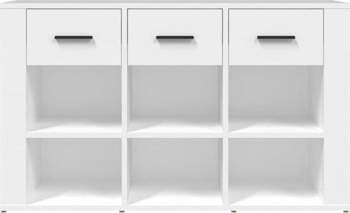 Produktbild VidaXL Sideboard Weiss 100x30x59,5 cm Holzwerkstoff,Farbe (100 x 30 x 59.5 cm)