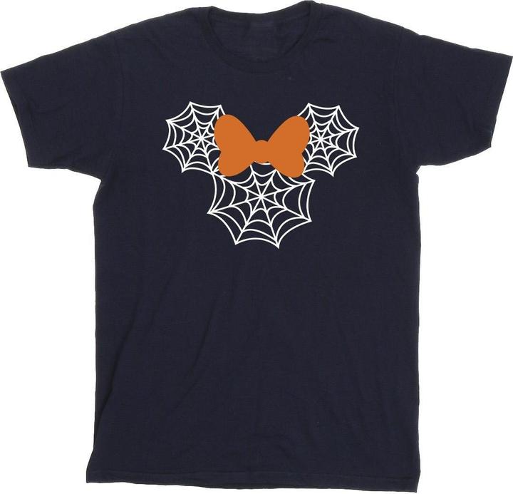 Disney Minnie Mouse Spider Web Head TShirt (L)