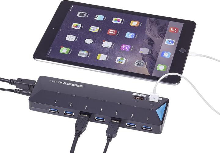 Image du produit Renkforce Rf-3806034 (USB-A, 7 Ports)