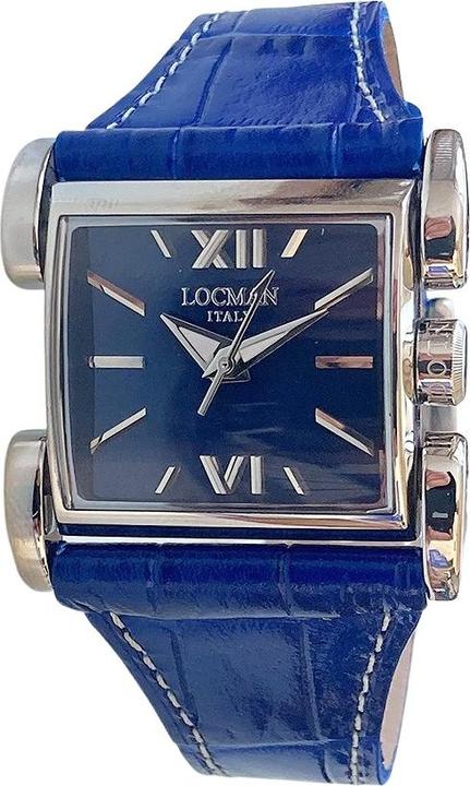 Locman Italy Damenuhr Latin Lover blau Ref. 0506 (Analoguhr, 35 mm)