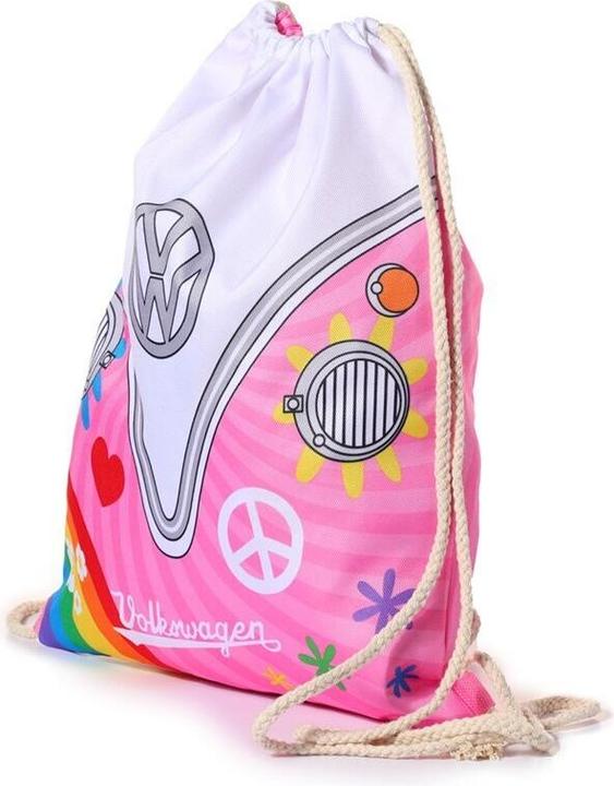 Immagine prodotto Puckator Borsa con cordoncino Volkswagen Bulli VW Bus T1 Summer Love