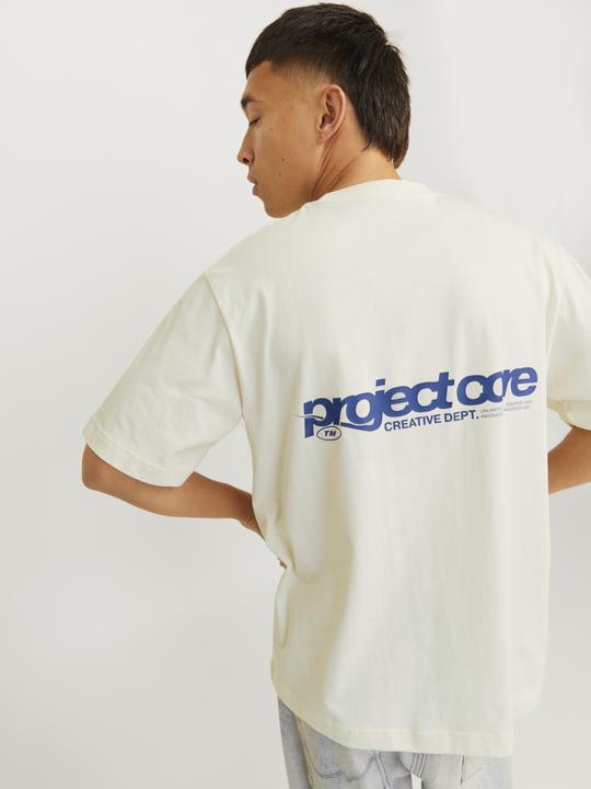 Actual product image Jack & Jones Jcounion Back Print Tee Ss Crew Noos (M)