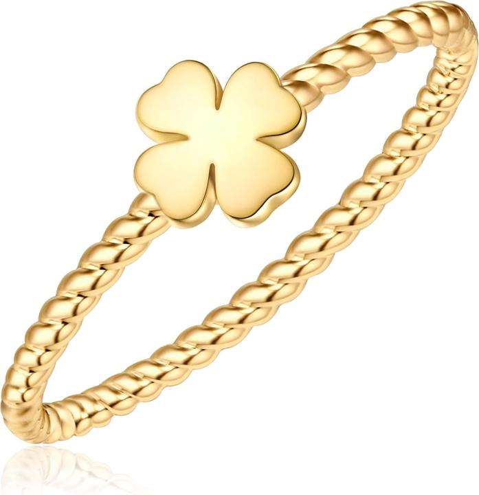 Immagine prodotto Glanzstücke München Anello da donna quadrifoglio in argento - 34600 (52, 925 Argento)