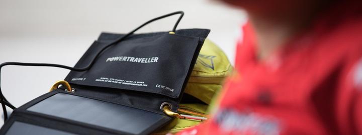 Image du produit Powertraveller Chargeur solaire Falcon 7 avec 1x USB-A output
