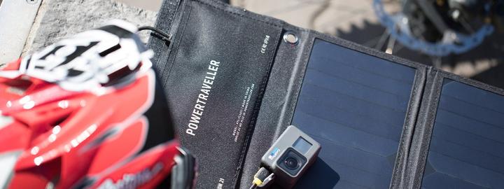 Image du produit Powertraveller Chargeur solaire Falcon 21 with 1x USB-A and 1x DC-Output (21 W, 0.47 kg)