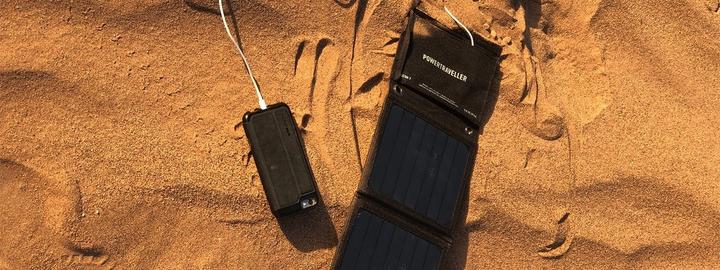 Image du produit Powertraveller Chargeur solaire Falcon 7 avec 1x USB-A output