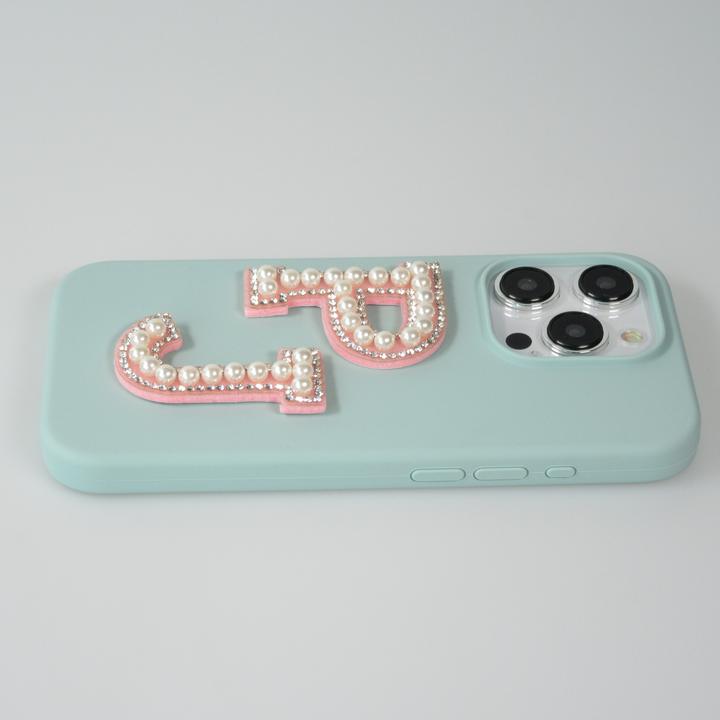 Produktbild PhoneLook Sticker Aufkleber für Handy/Tablet/Computer 3D Pearls Buchstabe R