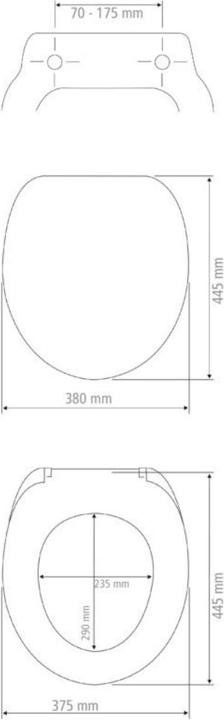 Productafbeelding Wenko Toiletbril Full Bloom Duroplast