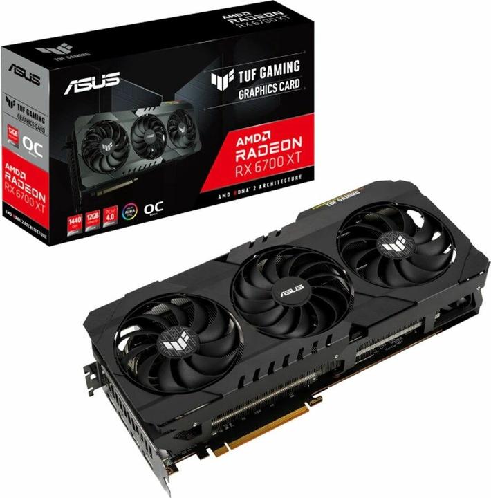 Produktbild ASUS TUF GAMING Radeon RX 6700 XT OC Edition (12 GB)