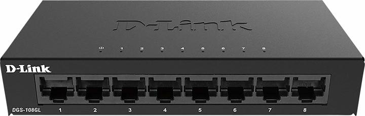 D-Link DGS-108GL (8 Ports)