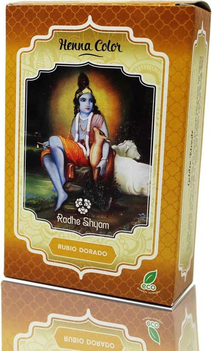 Produktbild Radhe Shyam Henna Rubio Dorado Polvo Radhe 100g