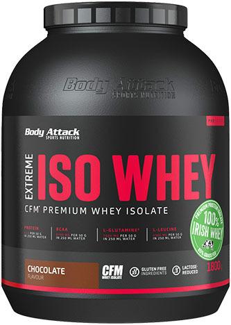 Produktbild Body Attack Extreme Iso Whey Professional (Banane, 1 Stk., 1800 g)