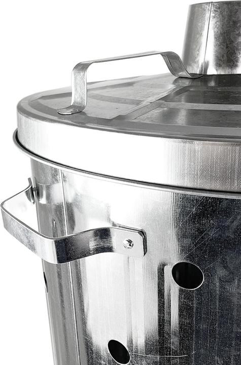 Actual product image Mojawo Fire Barrel Galvanised 75L Incineration Barrel Incineration Bucket (75 l)
