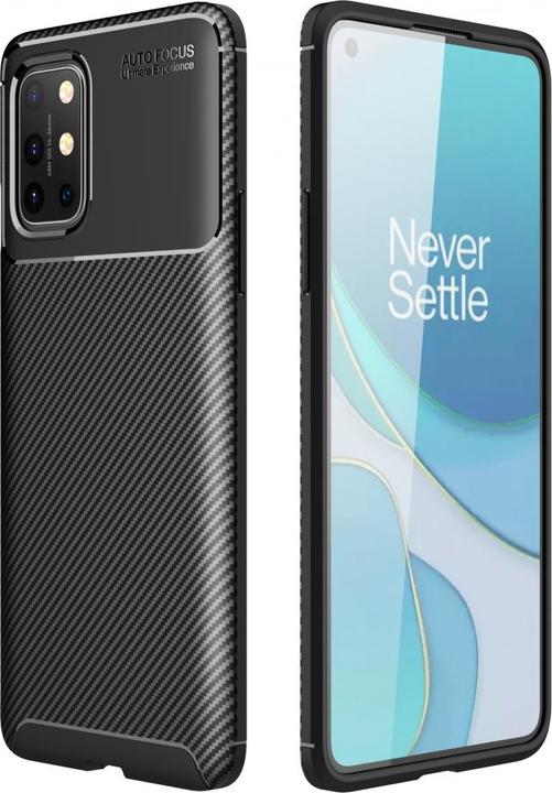 Actual product image Screenguard OnePlus 8T Cover Carbon Design TPU Case (OnePlus 8T)