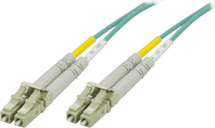 Produktbild Deltaco OM3 fiberkabel LC - LC duplex multimode 50/125 25m