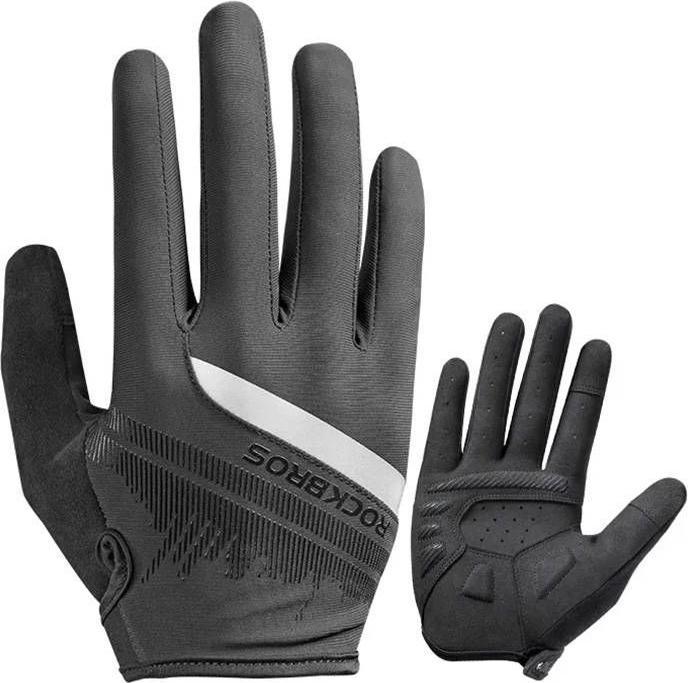 Image du produit Rockbros Gants complets de cycliste S247-1 taille M (noir) (M)