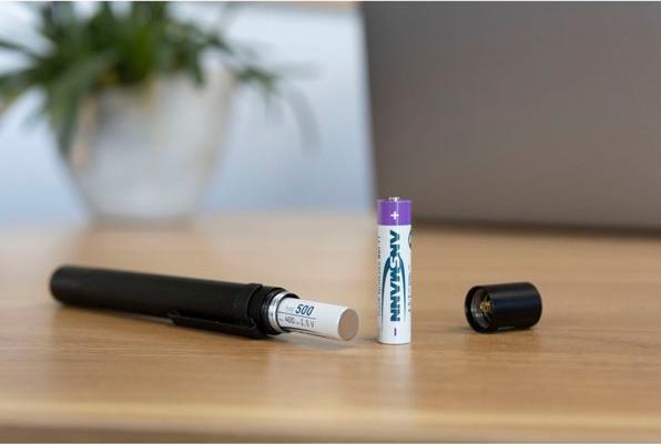 Actual product image Ansmann LR03 USB-C Micro (AAA) rechargeable battery Li-Ion 500 mAh 1.5 V 4 pcs. (4 pcs., AAA, 400 mAh)