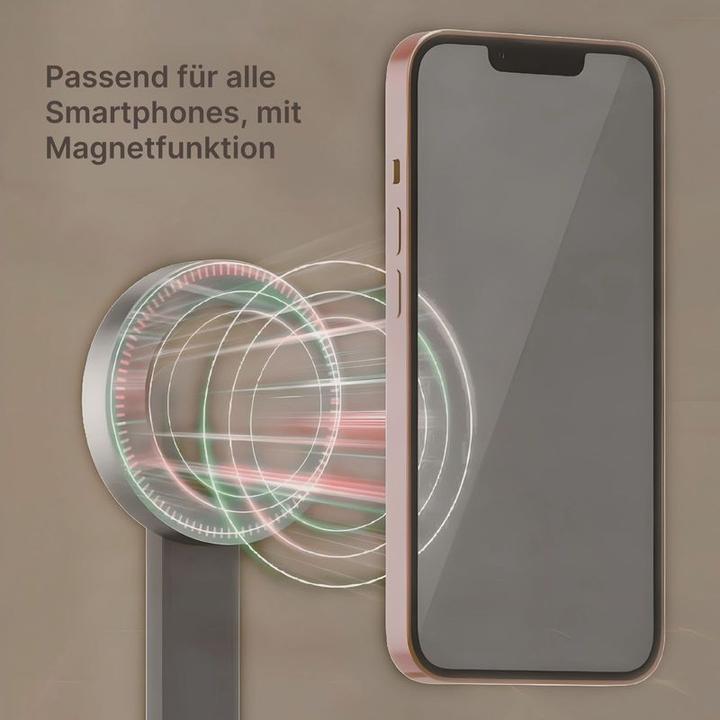 Produktbild Hermex Handy Stativ Tripod Magnethalterung Selfie Stick Smartphone