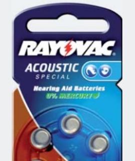 Produktbild Rayovac Acoustic Special (6 Stk., A312, 180 mAh)