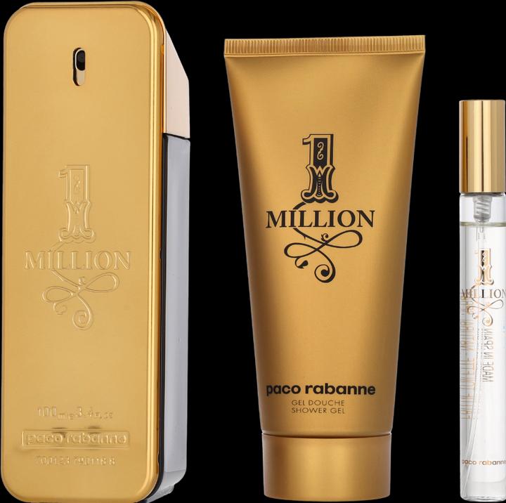 Immagine prodotto Paco Rabanne SET 1 Million Men EDT spray 100ml + SHOWER GEL 100ml + EDT 10ml (Set profumo)