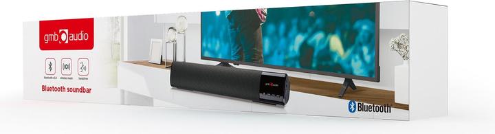 Image du produit Gembird SPK-BT-BAR400-01 (4 h, Fonctionnement sur batterie, Alimentation via port USB)