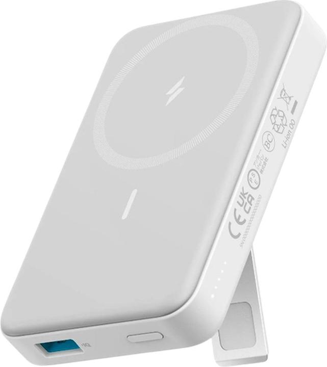 Produktbild Anker 633 magnetic Wireless Powerbank 15W 10000mAh 27W USB-C Port white (10000 mAh, 27 W, 27 Wh)