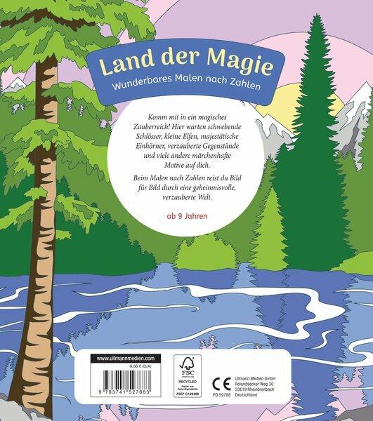 Produktbild Wunderbares Malen nach Zahlen – Land der Magie