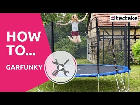 Actual product image tectake Trampoline Garfunky (366 cm)