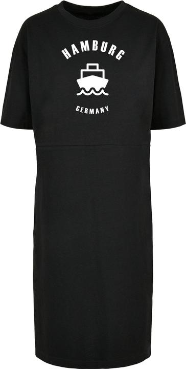 Produktbild Merchcode Ladies Hamburg X Organic Oversized Slit Tee Dress - 117705 (M)