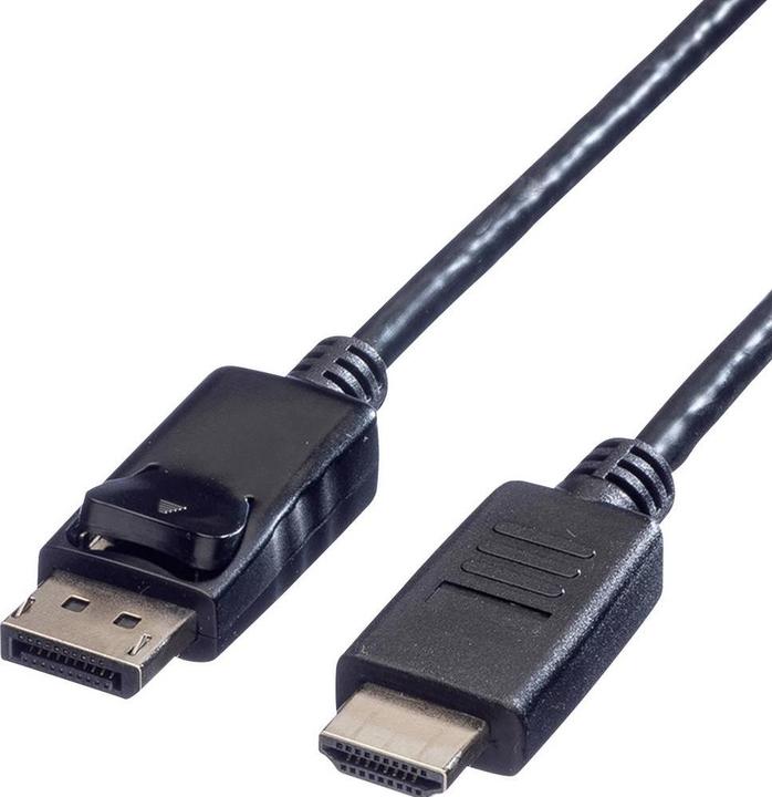 Produktbild Value DisplayPort — HDMI (Typ A) (1 m, DisplayPort, HDMI)