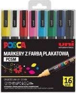 Actual product image Mitsubishi Poster marker PC-5M 16 colours (Multicoloured, 2.50 mm)