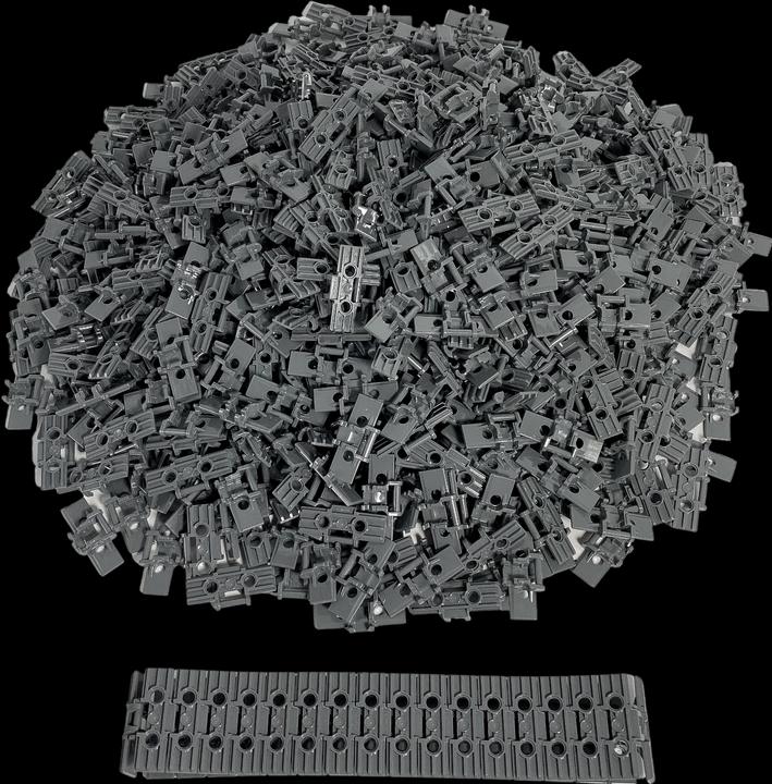 Immagine prodotto LEGO Maglie dei cingoli (caterpillar, escavatore, link, tecnologia) (57518, Accessori LEGO)