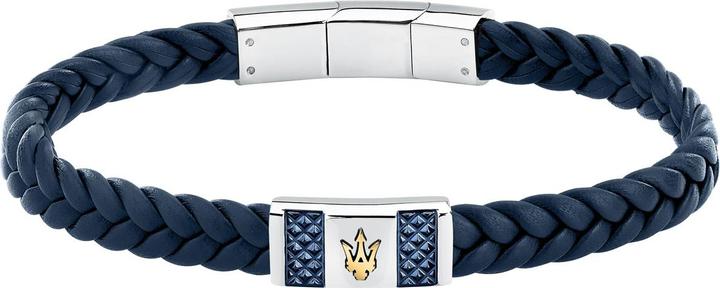 Immagine prodotto Maserati Armband (19 cm, Acciaio inossidabile, Cuoio)