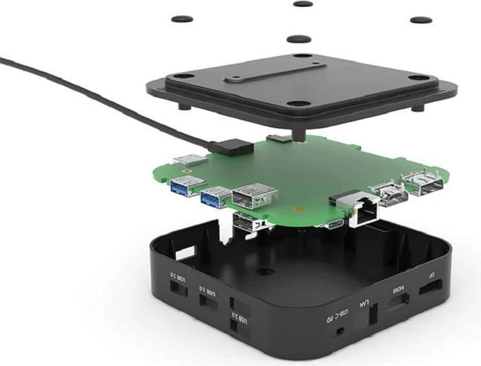 Actual product image i-tec Dual (USB-C, 3 Ports)