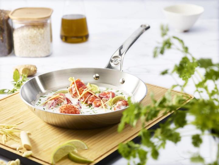 Produktbild de Buyer Affinity Bratpfanne unbeschichtet Induktion (24 cm, Bratpfanne, Edelstahl)