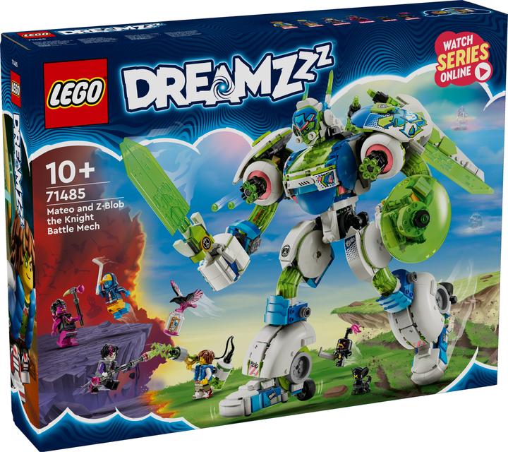 Produktbild LEGO Mateo und Z-Blob der Ritter-Mech (71485, LEGO Dreamzzz)