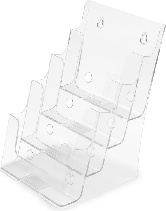 Actual product image Deflecto Brochure holder Docuholder A5 77901 high, 4 compartments (A5)