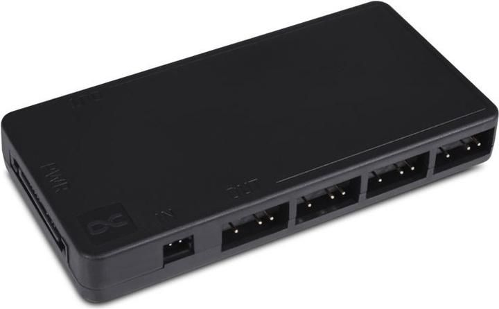 Alphacool Core 11x 3-Pin DRGB Splitter - schwarz (11 Lüfter)