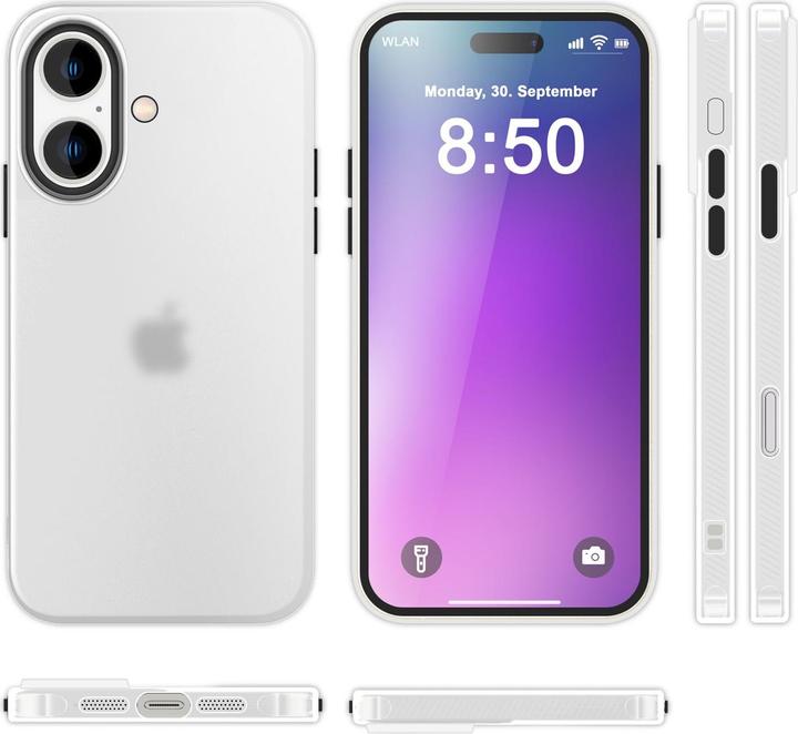 Produktbild Nalia Matt Silikon Hülle (Apple iPhone 16)