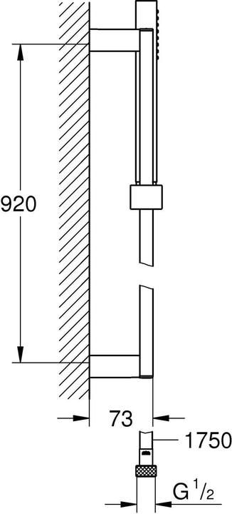 Actual product image Grohe Euphoria Cube Stick