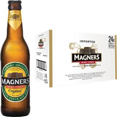 Immagine prodotto Magners Sidro irlandese originale (24 x 33 cl)