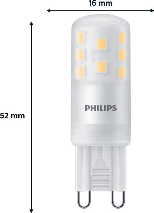 Actual product image Philips white (G9, 3.70 W, 470 lm, 6 x, E)