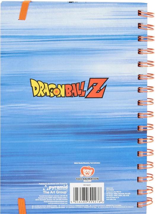 Image du produit Dragon Ball Z - Cahier POWER UP (A5, À rayures)
