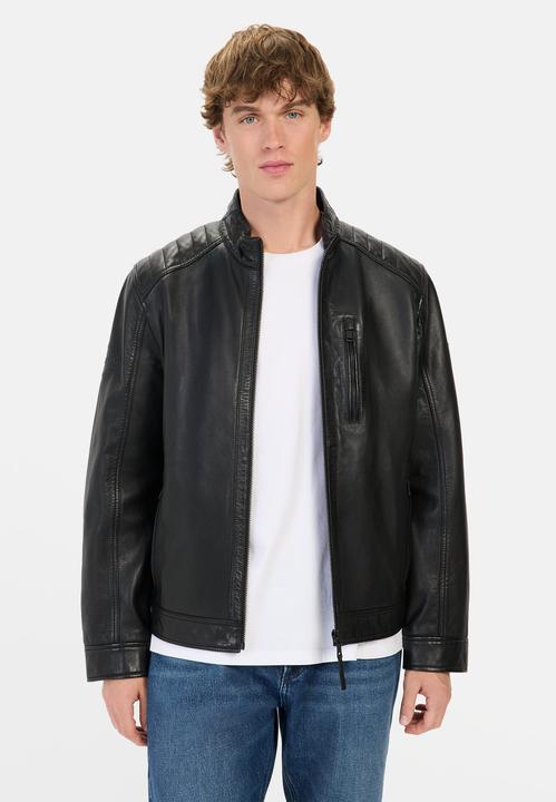 Immagine prodotto Camel Active Lederjacke mit Reissverschlusstaschen (48)