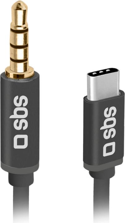 SBS USB-C – 3,5 mm Klinke (1 m, Jack 3,5 mm (AUX))