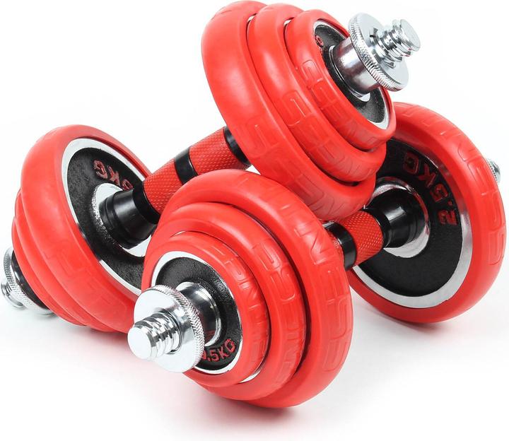 Immagine prodotto Luxtri Set di manubri (4 x 0,5 kg, 4 x 2,5 kg, 4 x 1,25 kg)