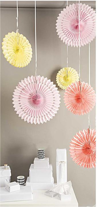 Image du produit Rico Design Papier gaufré fleurs 40 x 30 cm set de 3 pièces, orange/jaune (75 g/m², 30 x 25 cm)