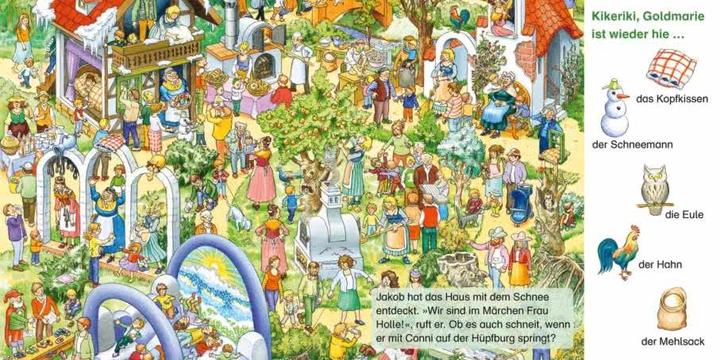 Actual product image Hofmann:Maxi Pixi 377: Hidden object fun with C (German)