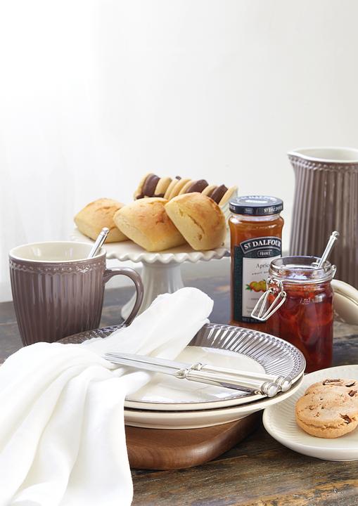 Produktbild Greengate Alice Frühstücksset hazelnut brown 12tlg (12 Stück)