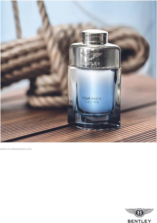 Actual product image Bentley For Men Azure (Eau de toilette, 100 ml)